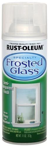 Rust-Oleum® Specialty Semi-Transparent Frosted Glass Spray Paint - 11 Oz. 1 Rust-Oleum® Specialty Semi-Transparent Frosted Glass Spray Paint - 11 Oz.