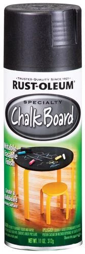 Rust-Oleum® Specialty Flat Black Chalk Board Spray Paint - 11 Oz. 1 Rust-Oleum® Specialty Flat Black Chalk Board Spray Paint - 11 Oz.