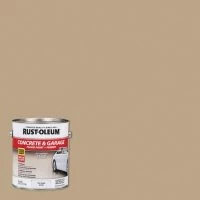 Rust-Oleum® Satin Tan Concrete & Garage Epoxy Floor Paint + Primer - 1 Gal.