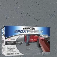 Rust-Oleum® EPOXYSHIELD® Semi-Gloss Dark Gray Professional Floor Coating Kit - 256 Oz.