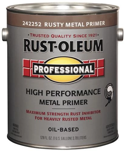 Rust-Oleum® Professional Flat Red High-Performance Rusty Metal Primer - 1 Gal. 1 Rust-Oleum® Professional Flat Red High-Performance Rusty Metal Primer - 1 Gal.