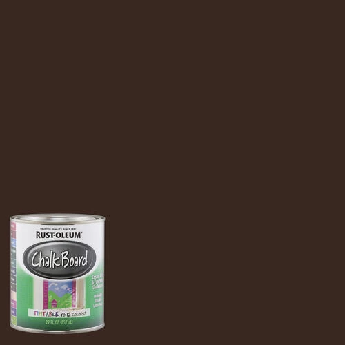 Rust-Oleum® Specialty Coffee Chalk Board Paint - 1 Qt. 1 Rust-Oleum® Specialty Coffee Chalk Board Paint - 1 Qt.