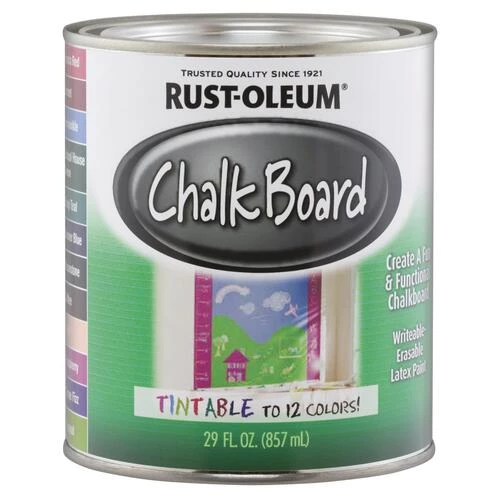 Rust-Oleum® Specialty Coffee Chalk Board Paint - 1 Qt. 2 Rust-Oleum® Specialty Coffee Chalk Board Paint - 1 Qt. - Image 2