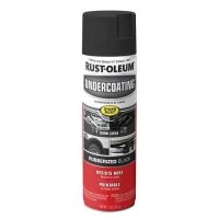 Rust-Oleum® Stops Rust® Flat Black Automotive Rubberized Undercoating Spray Paint - 15 Oz. -Rust-Oleum Sales 248657canshot