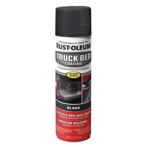 Rust-Oleum® Stops Rust® Flat Black Automotive Truck Bed Coating Spray Paint - 15 Oz. 4 Rust-Oleum® Stops Rust® Flat Black Automotive Truck Bed Coating Spray Paint - 15 Oz. - Image 4