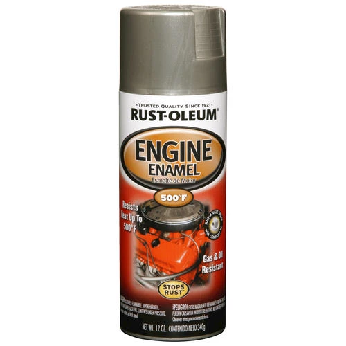 Rust-Oleum® Stops Rust® Satin Aluminum Engine Enamel Spray Paint - 11 Oz. 1 Rust-Oleum® Stops Rust® Satin Aluminum Engine Enamel Spray Paint - 11 Oz.