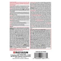 Rust-Oleum® Stops Rust® Gray High-Heat Primer Spray - 12 Oz. 7 Rust-Oleum® Stops Rust® Gray High-Heat Primer Spray - 12 Oz. -Rust-Oleum Sales 249340backofcan