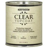 Rust-Oleum® Metallic Accents Satin Clear Topcoat - 1 Qt.