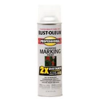 Rust-Oleum® Professional 2X Flat Clear Inverted Marking Spray Paint - 15 Oz.
