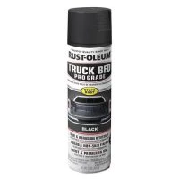 Rust-Oleum® Automotive Flat Black Professional Grade Truck Bed Coating Spray Paint - 15 Oz. -Rust-Oleum Sales 272741canshot