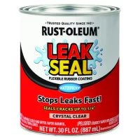 Rust-Oleum® LeakSeal® Clear Flexible Liquid Rubber Coating Sealant - 1 Qt.