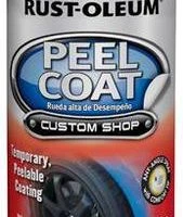 Rust-Oleum® Peel Coat® Flat Black Automotive Peelable Coating Spray - 11 Oz.