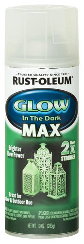 Rust-Oleum® Specialty Flat Clear Glow In The Dark MAX Spray Paint - 10 Oz. 1 Rust-Oleum® Specialty Flat Clear Glow In The Dark MAX Spray Paint - 10 Oz.