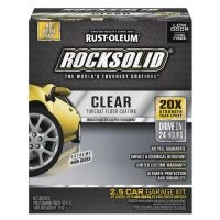 Rust-Oleum® RockSolid® Polycuramine® High-Gloss Clear 2.5-Car Garage Floor Coating - 90 Oz.