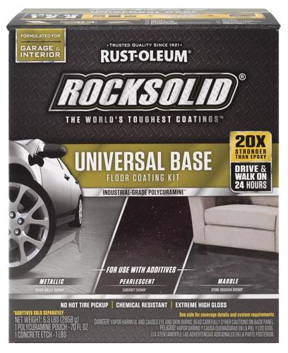 Rust-Oleum® RockSolid® Polycuramine® Universal Base Floor Coating Kit - 70 Oz. 1 Rust-Oleum® RockSolid® Polycuramine® Universal Base Floor Coating Kit - 70 Oz.