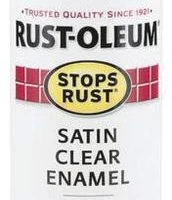 Rust-Oleum® Stops Rust® Satin Clear Protective Enamel Spray Paint - 12 Oz.