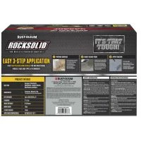 Rust-Oleum® RockSolid® Polycuramine® High-Gloss Gray 2.5-Car Garage Floor Coating Kit - 180 Oz. 12 Rust-Oleum® RockSolid® Polycuramine® High-Gloss Gray 2.5-Car Garage Floor Coating Kit - 180 Oz. -Rust-Oleum Sales 293513back