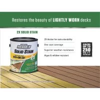 Rust-Oleum® RockSolid® 2X White Deck Coat - 1 Gal. 9 Rust-Oleum® RockSolid® 2X White Deck Coat - 1 Gal. -Rust-Oleum Sales 2XChart