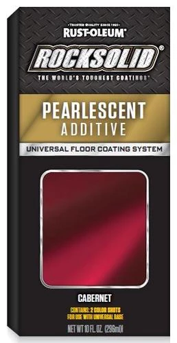 Rust-Oleum® RockSolid® Cabernet Pearlescent Floor Coating Additive - 10 Oz. 1 Rust-Oleum® RockSolid® Cabernet Pearlescent Floor Coating Additive - 10 Oz.