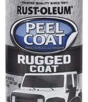 Rust-Oleum® Peel Coat® Black Rugged Peelable Rubber Coating Spray - 11 Oz.