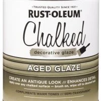 Rust-Oleum® Chalked Interior Decorative Aged Glaze Paint - 1 Qt.