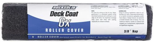 Rust-Oleum® RockSolid® 9" X 3/8" Deck Resurfacer 6x Roller Cover 1 Rust-Oleum® RockSolid® 9" X 3/8" Deck Resurfacer 6x Roller Cover