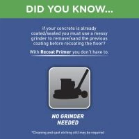 Rust-Oleum® Interior/Exterior Gray Concrete & Garage Floor Recoat Primer - 1 Gal. -Rust-Oleum Sales 338806 Beauty4
