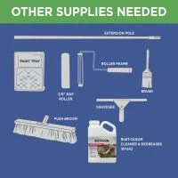 Rust-Oleum® Interior/Exterior Gray Concrete & Garage Floor Recoat Primer - 1 Gal. -Rust-Oleum Sales 338806 Beauty5