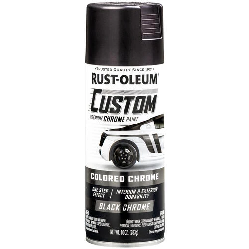 Rust-Oleum® Automotive Custom Premium Chrome Black Spray Paint - 11 Oz. 1 Rust-Oleum® Automotive Custom Premium Chrome Black Spray Paint - 11 Oz.
