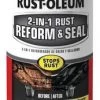 Rust-Oleum® Rust Reform & Seal Automotive Flat Black Rubberized Sealant Spray - 12 Oz.