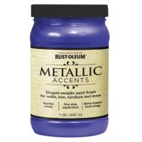 Rust-Oleum® Metallic Accents Amethyst Paint - 1 Qt.