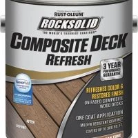 Rust-Oleum® RockSolid® Cedar Composite Deck Refresh - 1 Gal.