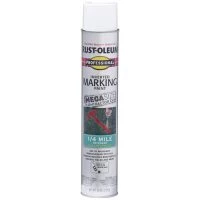 Rust-Oleum® Professional Mega White Inverted Marking Spray Paint - 26 Oz.