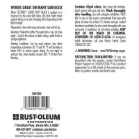 Rust-Oleum Imagine Craft & Hobby Black Basecoat Color Shift - 4 Fl Oz -Rust-Oleum Sales 358289backofcan