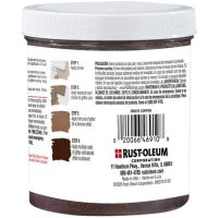 Rust-Oleum Copper Glitter Wall Paint - 28 Oz -Rust-Oleum Sales 360222backofcan