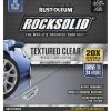 Rust-Oleum® RockSolid® Polycuramine® Satin Clear Textured Topcoat Floor Coating - 120 Oz.