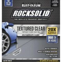 Rust-Oleum® RockSolid® Polycuramine® Satin Clear Textured Topcoat Floor Coating - 120 Oz.