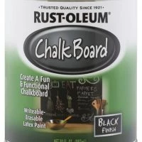Rust-Oleum® Specialty Latex Black Chalk Board Paint - 1 Qt.