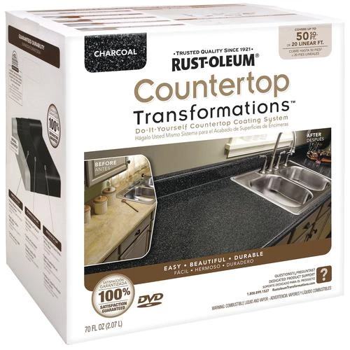 Rust-Oleum® Countertop Transformations™ Large Charcoal Coating Kit 1 Rust-Oleum® Countertop Transformations™ Large Charcoal Coating Kit