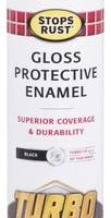 Rust-Oleum® Stops Rust® Turbo Spray System™ Gloss Black Enamel Spray Paint - 24 Oz.