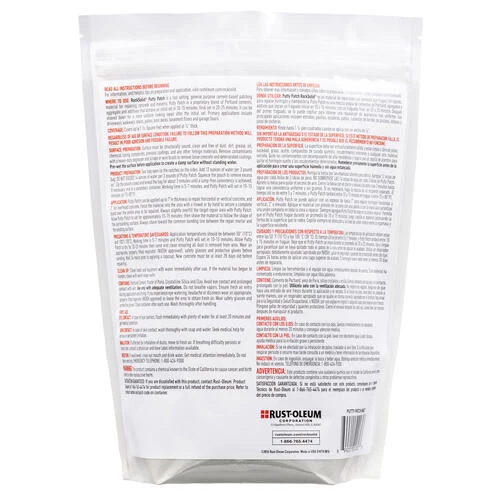 Rust-Oleum® RockSolid® Concrete Putty Patch - 3 Lb. 2 Rust-Oleum® RockSolid® Concrete Putty Patch - 3 Lb. - Image 2