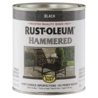 Rust-Oleum® Stops Rust® Hammered Black Metal Paint - 1 Qt.