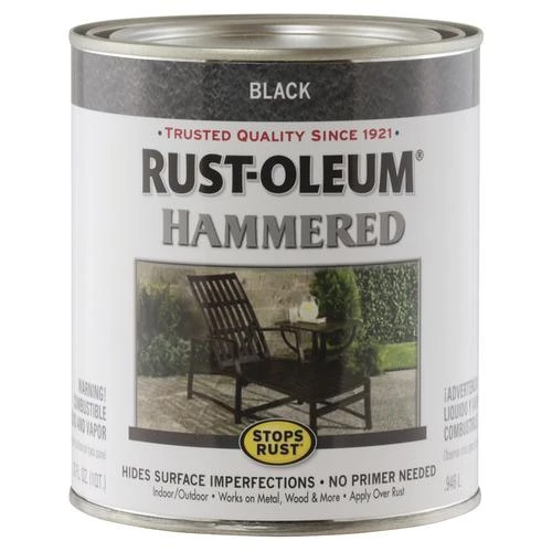 Rust-Oleum® Stops Rust® Hammered Black Metal Paint - 1 Qt. 1 Rust-Oleum® Stops Rust® Hammered Black Metal Paint - 1 Qt.
