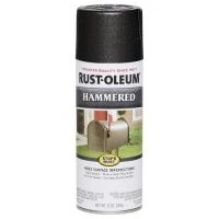 Rust-Oleum® Stops Rust® Black Hammered Finish Spray Paint - 12 Oz.