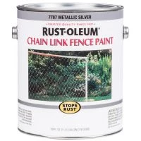 Rust-Oleum® Stops Rust® Metallic Silver Chain Link Fence Metal Paint - 1 Gal.