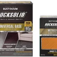 Rust-Oleum® RockSolid® Polycuramine® Metallic Amaretto Floor Coating Kit - 70 Oz.