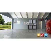 Rust-Oleum® EPOXYSHIELD® Gloss Clear Floor Coating Kit - 90 Oz. -Rust-Oleum Sales ClearBeauty