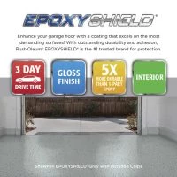 Rust-Oleum® EPOXYSHIELD® Gloss Gray 2.5-Car Garage Floor Coating Kit - 240 Oz. -Rust-Oleum Sales EpoxyshieldBenefits