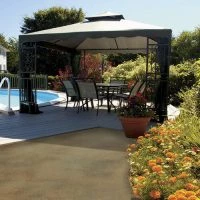 Rust-Oleum® RockSolid® Limestone Semi-Transparent Concrete Stain - 1 Gal. -Rust-Oleum Sales SandstonePoolside